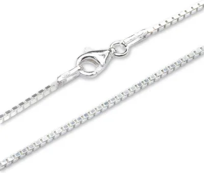 Produktbild von Venezianerkette, 925 Silber 1,2mm breit 45cm von Unique