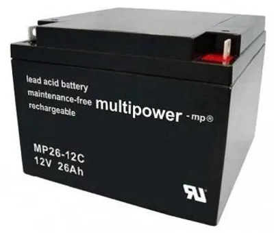 Zdjęcie produktu dla Akumulator MULTIPOWER 12V/26,0Ah