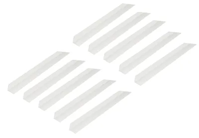 Produktbild von Alberts 10 x Winkelprofil, PVC, weiß, 7 x 7 x 1 mm, Länge 1 m
