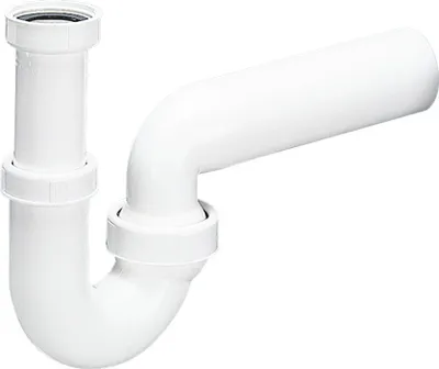 Obrázok produktu pre Dallmer Röhren-Siphon 100/0 ohne Waschgeräte-Anschluss 11/4 xDN 40