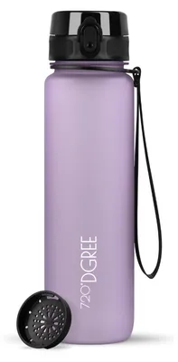 Immagine prodotto di Borraccia 720°DGREE uberBottle softTouch con filtro, colore lilla, 1 l