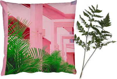 Produktbild von MuchoWow® Zierkissen Sofakissen Wohnzimmer Dekokissen 60x60 cm Sommer - Pflanzen - Garten - Sitzfläche - Foto Polster