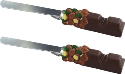 Immagine prodotto di Set di 2 utensili da cucina: spatola da cucina e spatola da cucina in acciaio inossidabile Fackelmann Display