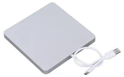 Obrázek produktu pro Externí DVD mechanika USB 3.0 typ C CD vypalovačka Slim Portable CD DVD Optical Drive Rewriter Player pro notebook Desktop PC