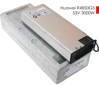 Produktbild von 3000W Huawei R4850G5 Netzteil 48V-53V 50A 02312TCX PSU Hotswap PSU Unit NT3000