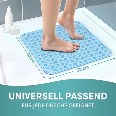 Immagine prodotto di Tappetino antiscivolo per doccia 53x53 cm, resistente