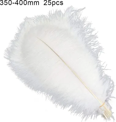 Produktbild von 35-40 cm 25 Stücke Weiche Straußenfedern Federn Kostüme Party Home Hochzeit Dekoration