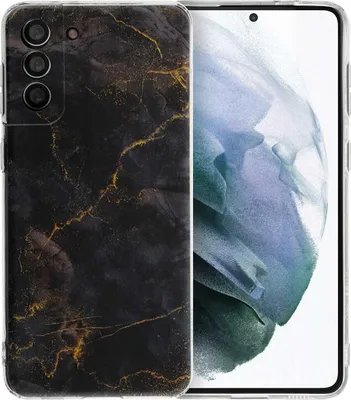 Immagine prodotto di Custodia di design imoshion per Samsung Galaxy S21 Plus - Black Marble
