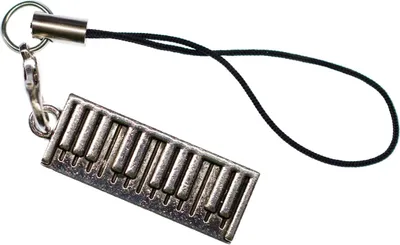 Produktbild von Klavier Tastatur Handyanhänger Miniblings Handyschmuck Anhänger Piano Musik