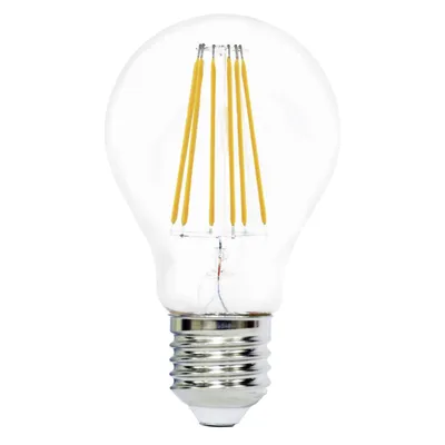 Produktbild von LightMe LED Filament Leuchtmittel Birnenform 8W = 75W E27 klar 1055lm neutralweiß 4000K