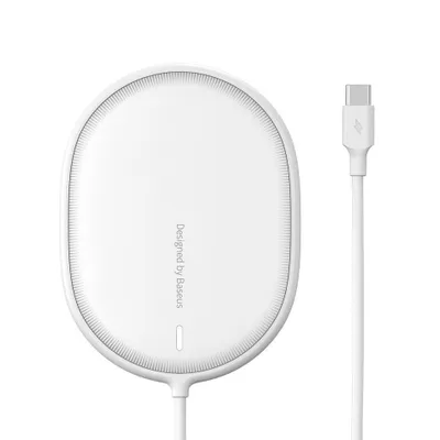 Immagine prodotto di Baseus Caricabatterie a induzione LIGHT Magnetic Iphone 12 con cavo di tipo C (WXQJ-02) Bianco