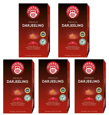 Obrázek produktu pro Čajová konvice Premium Darjeeling jemný květinový černý čaj 35g 5 balení