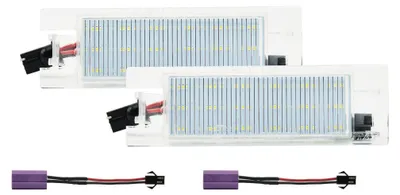Für Alfa 147 156 159 166 Brera Giulietta Mito GT 2x LED Kennzeichenbeleuchtung in der Farbe von Goingfast