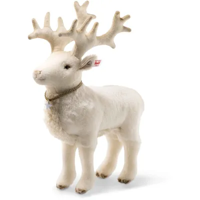 Produktbild von Steiff 006654 Winterrentier, Alpaka, 32 cm, weiß