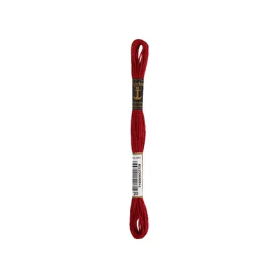 Immagine prodotto di Anchor Sticktwist 4635000-00020 filo da ricamo rosso vino, 100 % cotone