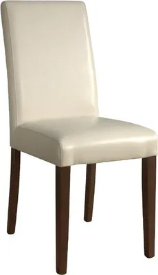 Produktbild von Bolero Esszimmerstühle aus Kunstleder in creme 2 Stück