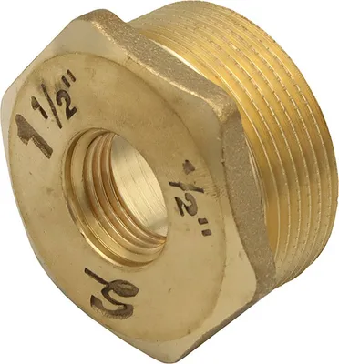 Produktbild von Messing Fitting Reduzierstück 1/2" IG x 1 1/2" AG Reduzierung