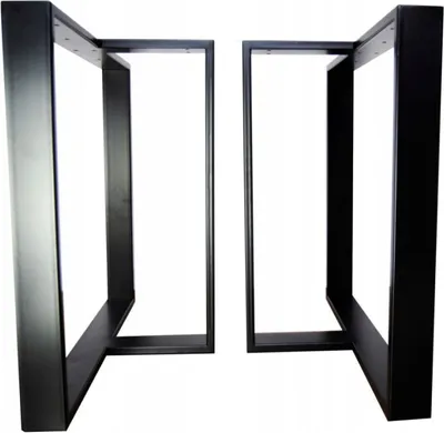 Immagine prodotto di Telaio del tavolo 80x72 corridori del tavolo gambe del tavolo telaio tavolo da pranzo profilo metallico 80x20