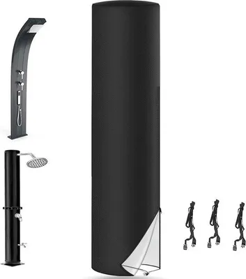 Obrázok produktu pre Ochranný kryt na solárnu sprchu 420D s UV úpravou, nepremokavá plachta, záhradná vonkajšia sprcha – kryt s rozmermi 230 x 67 cm