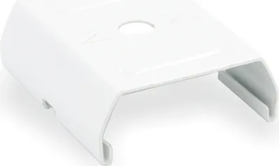 Produktbild von Stromschienen Clip Länge 32 mm | NORDIC GLOBAL Trac | Bohrung Ø 5,0 mm | weiss