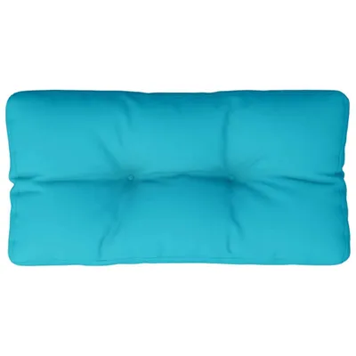 Obrázek produktu pro vidaXL Paletový polštář Tyrkysová 70x40x12 cm Tkanina