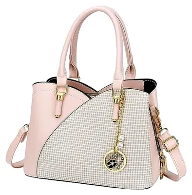 Produktbild von Triple Compartments Purses and Handbags for Women Fashion Ladies Satchel Shoulder Top Handle Bag