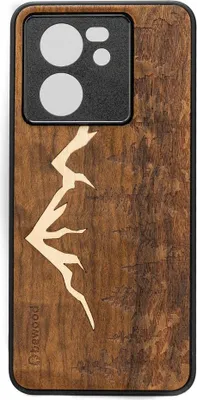 Produktbild von Bewood Holzhülle für Xiaomi 13T / 13T Pro MOUNTAINS IMBUIA