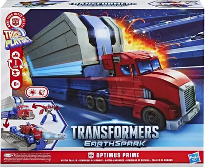 Produktbild von Transformers TRANSFORMERS Earthspark playset 2in1 Battle Trailer