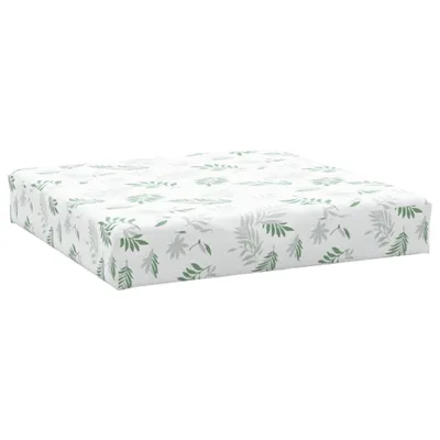 Produktbild von vidaXL Palettenkissen Blattmuster 60x60x8 cm Oxford-Gewebe
