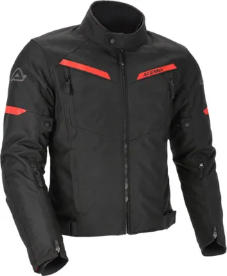 Produktbild von Acerbis X-Street Motorrad Textiljacke, schwarz/rot, M