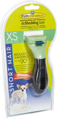 Produktbild von FURminator für kurzhaarige Schoßhunde, deShedding Pflege Werkzeug