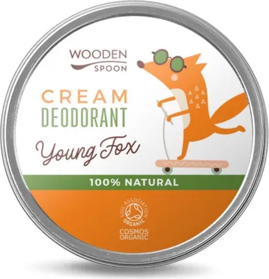 Produktbild von Natürliches Creme-Deodorant "Jungfuchs" Holzlöffel, 60 ml