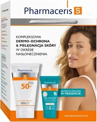 Obrázok produktu pre Pharmaceris S Zestaw Barierowy balsam do ciała 150 ml + Balsam kojąco-regenerujący 50 ml