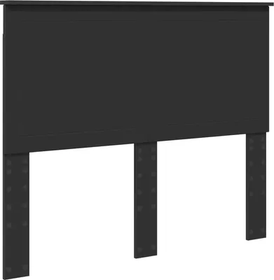 Produktbild von Kopfteil mit Kopfteil Schwarz Eichen-Optik 135 cm Holzwerkstoff