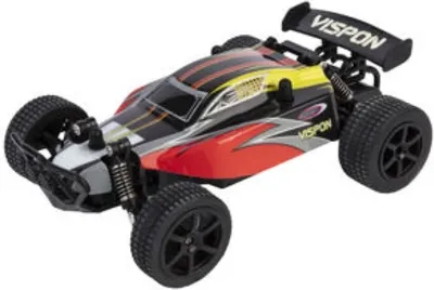 Produktbild von Vispon RC Offroad Buggy 2,4 GHz, mit Stoßdämpfern und robuster Bereifung, ca. 22 x 13,8 x 7,7 cm