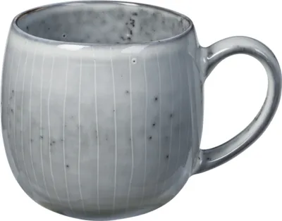 Produktbild von Broste Copenhagen Teetasse Nordic Sea 450ml Steingut grau