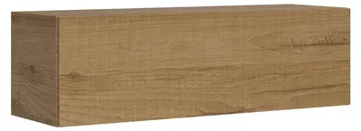 Immagine prodotto di Mobile Pensile TV con Anta a Ribalta e Foro Passacavi 133,6x40x39,5 cm Quercia Naturale