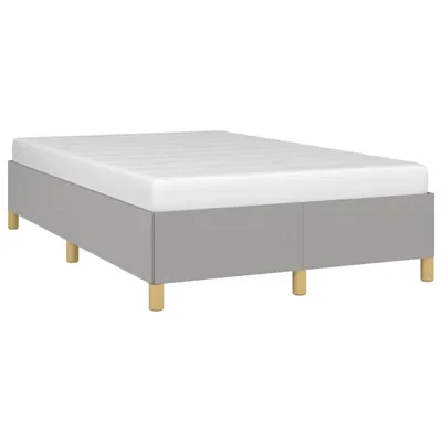 Immagine prodotto di Maison Exclusive - Struttura letto senza materasso, grigio chiaro, 120x190 cm, tessuto
