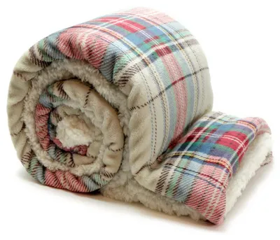 Productafbeelding van Larsson 200 b 150 cm zand plaid Unique Living
