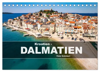 Produktbild von Kroatien - Dalmatien (Tischkalender 2027 DIN A5 quer), CALVENDO Monatskalender