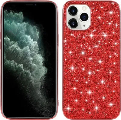 Produktbild von König Design Hülle kompatibel mit Kunststoff Soft Handyhülle - Handy Case Rot
