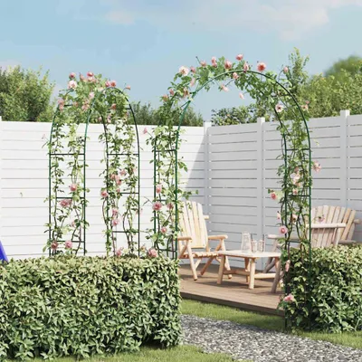 Obrázok produktu pre vidaXL 2x záhradný oblúk Rose Archway Trellis Rose Column