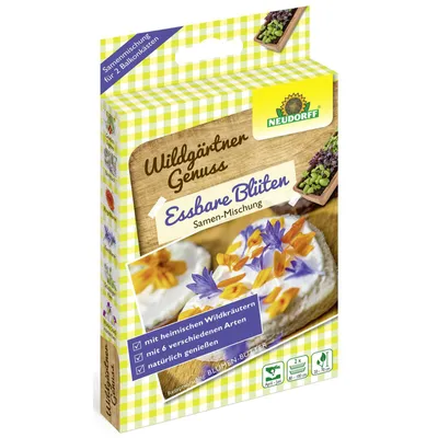 Produktbild von Neudorff Wildgärtner Genuss Essbare Blüten - 2 x 2 g
