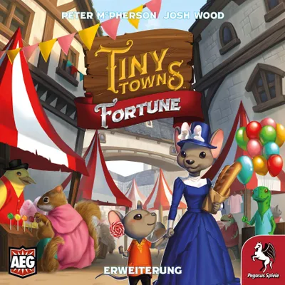Produktbild von Pegasus Tiny Towns: Fortune, Brettspiel, Bildend, 8 Jahr(e), 10 min, Familienspiel