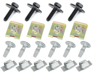 Produktbild von Unterfahrschutz Motor Befestigung Clips SET für Citroen C5 I II III Peugeot 407