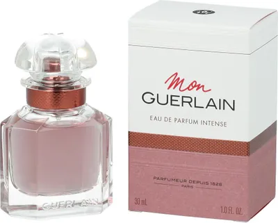 Obrázek produktu pro Guerlain Intense, Ženy, 30 ml, Nedoplnitelná lahvička, Jasmine, Vanilla, Lavender, Sandalwood, Patchouli, Sprej, Alcohol, parfum (fragrance), aqua (water), linalool, limonene, hydroxycitronellal, ethylhexyl...