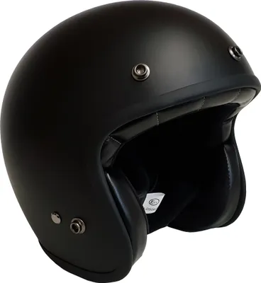 Produktbild von Bores Gensler Classic Jethelm, schwarz matt, XL (61/62)