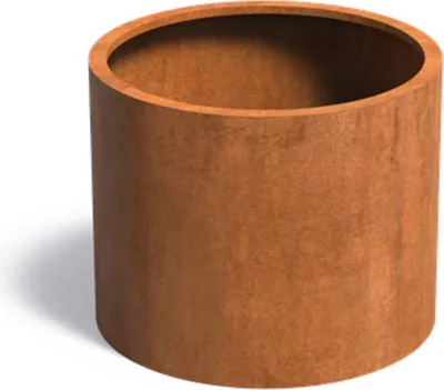 Produktbild von Adezz Circum ohne Boden Pflanzgefäß aus Corten-Stahl Pflanzkübel Blumentopf