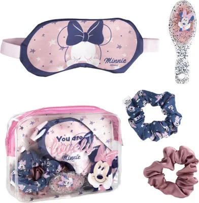 Produktbild von MINNIE MOUSE Beauty-Set (Pinsel, Gummibnder, Augenmaske), 2500001924