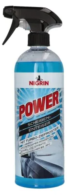 Produktbild von NIGRIN POWER Scheiben-Enteiser 750ml, Turbo, Hochwirksames Konzentrat bis zu -55